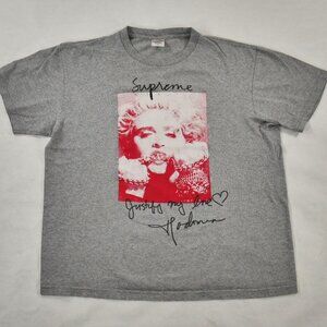 Supreme Madonna Justify My Love Vintage Fall Winter 2018  T - Shirt Mens Medium